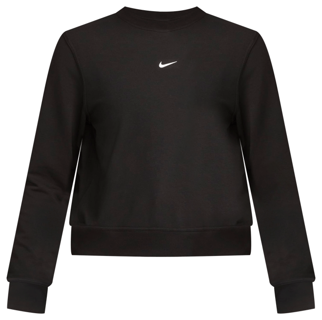 Nike Dri-FIT One Sudadera de French Terry con cuello redondo para mujer