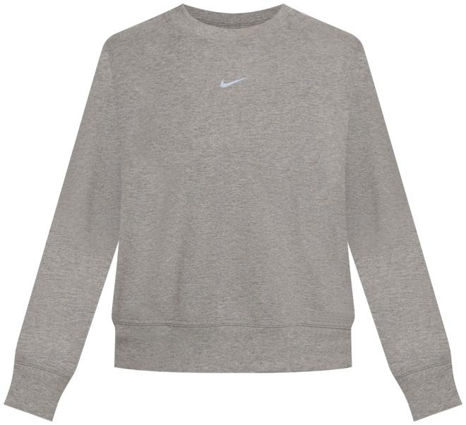 Nike Dri-FIT One Sudadera de French Terry con cuello redondo para mujer