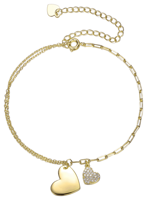 Gigi Girl Chic Kids .925 Sterling Silver White Cubic Zirconia Adjustable Bracelet