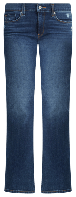 Women's Classic Mid Rise Straight-Leg Jeans