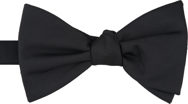 Men's Solid Tuxedo Bow Tie, Created for Macy's