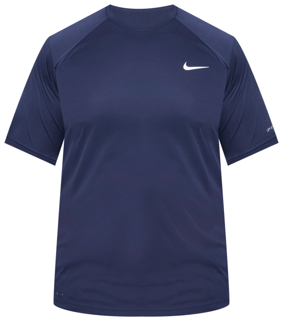Nike Essential Dri-FIT Playera de natación Hydroguard de manga corta para hombre (talla amplia)