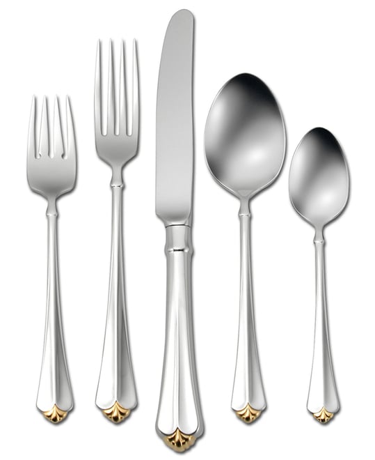 18/10 Stainless Steel 20-Pc. Golden Juilliard Flatware Set, Service for 4