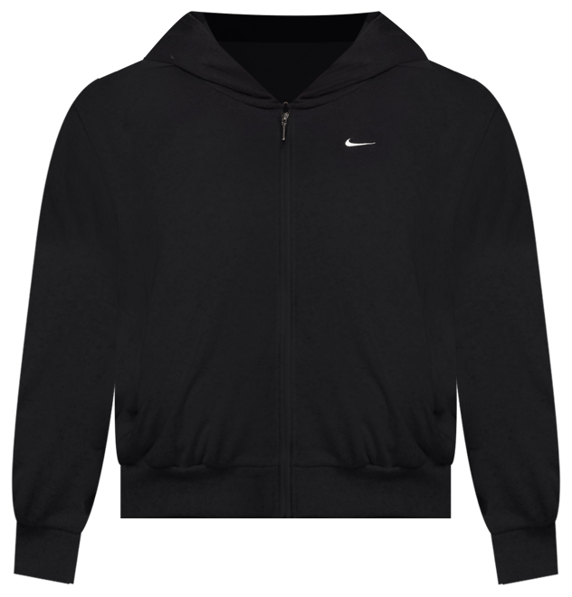 Plus Size Chill Terry Full-Zip French Terry Hoodie