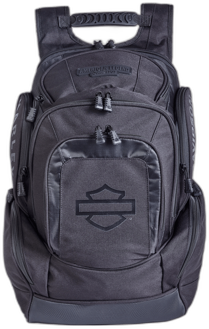 Harley-Davidson バックパック ブラック Harley-Davidson® 120th Anniversary Embossed Logo Soft