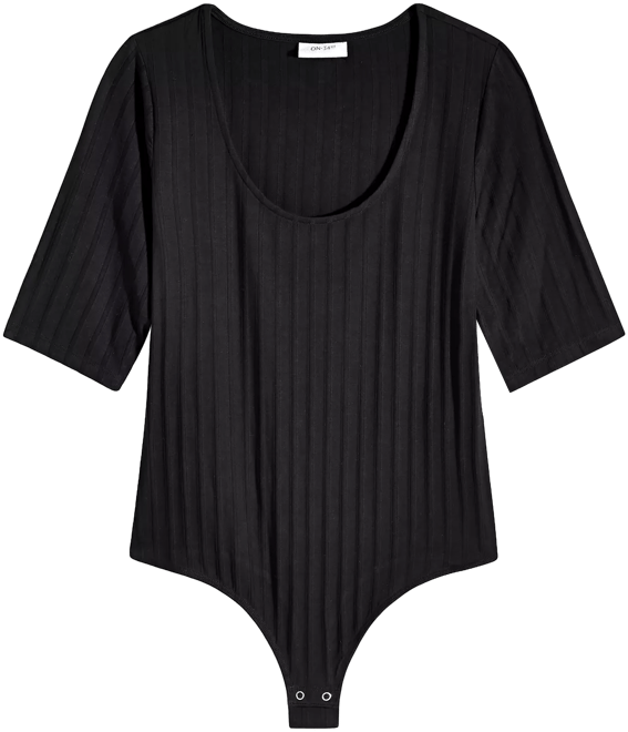 The Drop womens Patricia Long-sleeve Deep V-neck Second-skin Bodysuit :  : Clothing, Shoes & Accessories