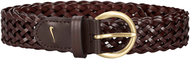Nike Women's Ultralight Woven Leather Golf Belt