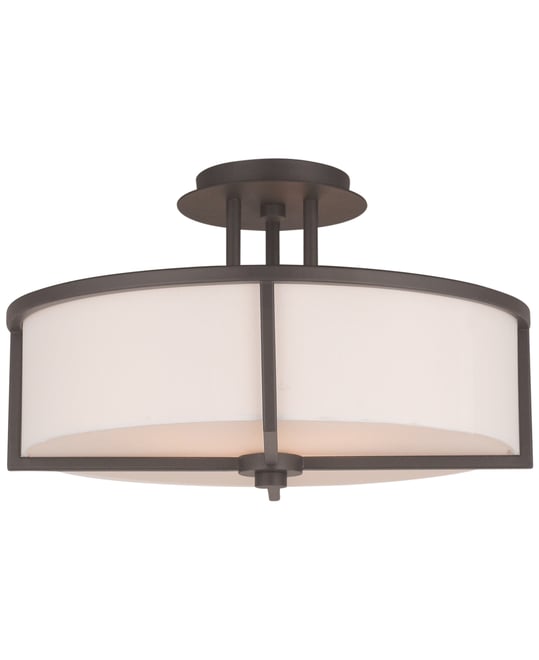 Wesley 3-Light Semi-Flush Mount