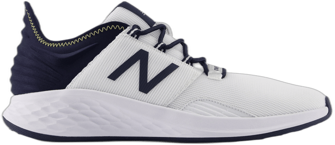 New Balance Fresh Foam ROAV Golf Shoes White/Navy Carl's Golfland
