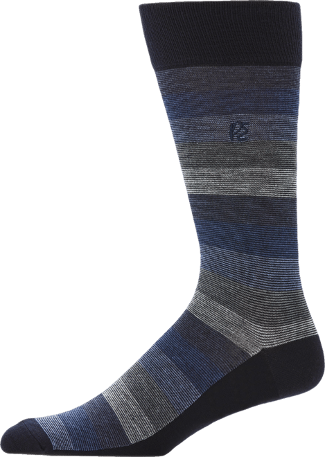 Men's Ombre Stripe Dress Socks
