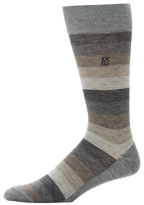 Men's Ombre Stripe Dress Socks