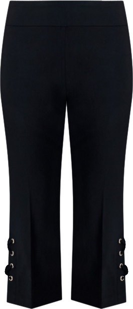 Women's Side Lace-Up Pull-On Capri Pants, Created for Macy's