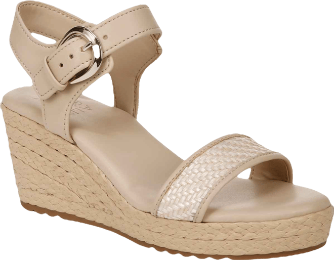 Women's Stella Open Round Toe Wedge Sandals