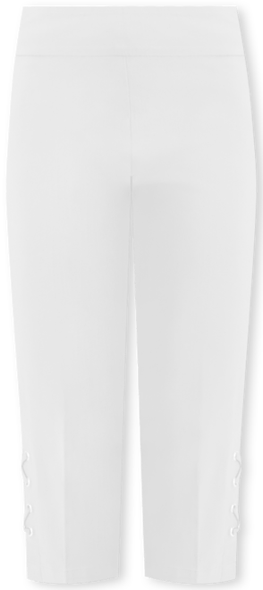 Petite Side-Lace-Up Capri Pants, Created for Macy's