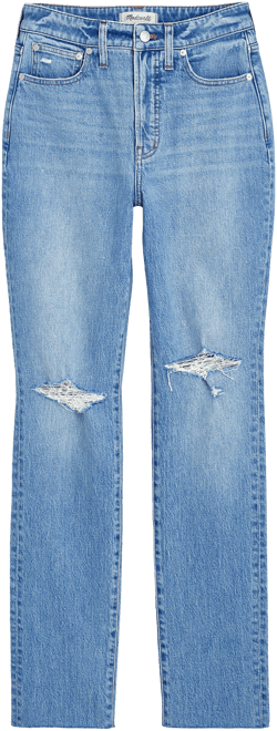 The Tall Curvy Perfect Vintage Wide-Leg Crop Jean in Altoona Wash: Raw-Hem  Edition