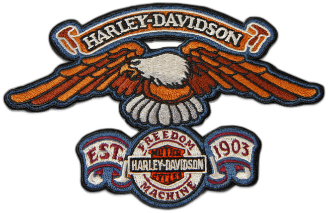 6" Eagle Freedom Machine Patch
