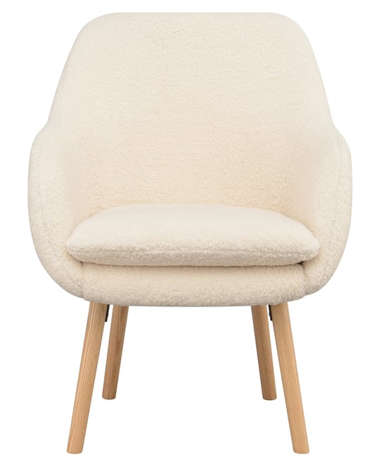 25.25" Sherpa Charlotte Sherpa Accent Chair