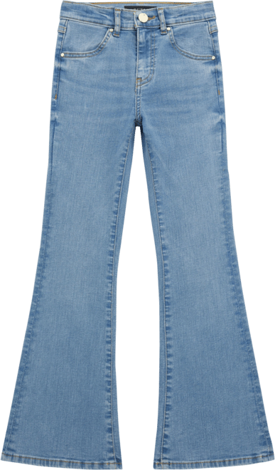 Big Girls Stretch Denim 5 Pocket Flare Leg Jeans