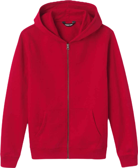 Men's School Uniform Adult Zip Front Sweatshirt