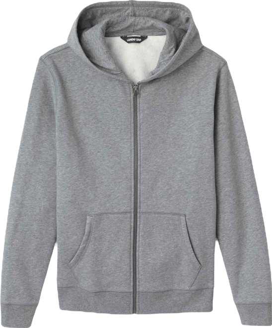 Men's School Uniform Adult Zip Front Sweatshirt