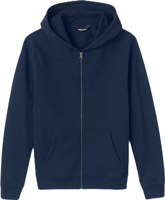 Men's School Uniform Adult Zip Front Sweatshirt