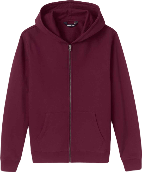 Men's School Uniform Adult Zip Front Sweatshirt