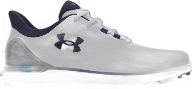 Under Armour UA HOVR Drive Fade Spikeless Golf Shoes White/Capri