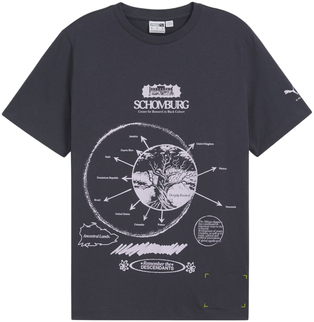 PUMA We Are Legends x Schomburg Men's Graphic T-Shirt