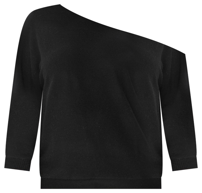 Plus Size Minnie Rose Off The Shoulder Sweater Minnie Rose Cotton