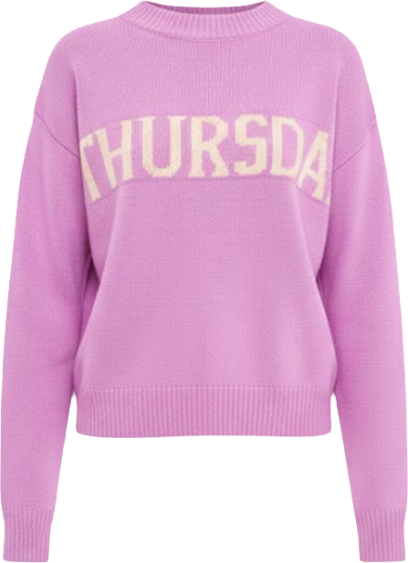 Women's Thursday Motif Sweater