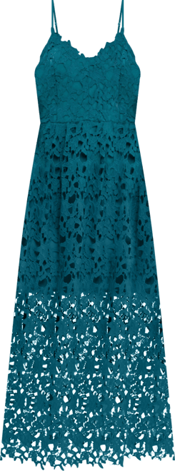 Women's Lace Cami Midi Dress