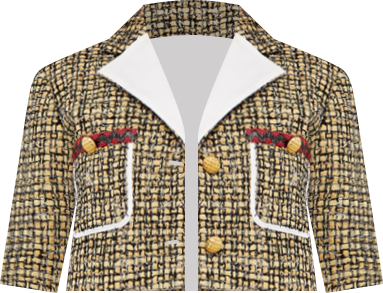 Women's Cropped Tweed Jacket