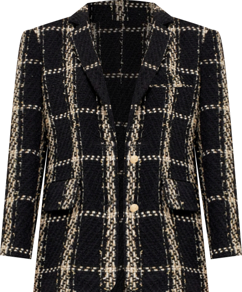 Women's Oversized Tweed Blazer