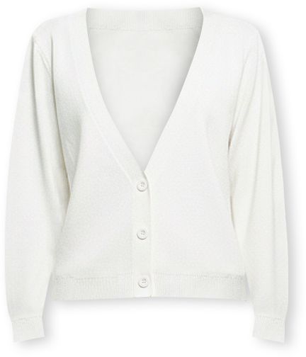 Women's Mixed Media Cardigan