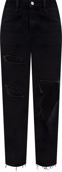 Women's Destroyed Mom Jeans