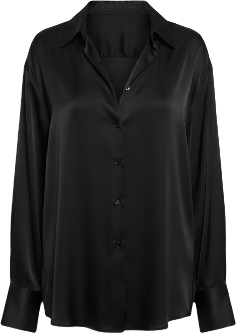 Women's Silky Button up Top