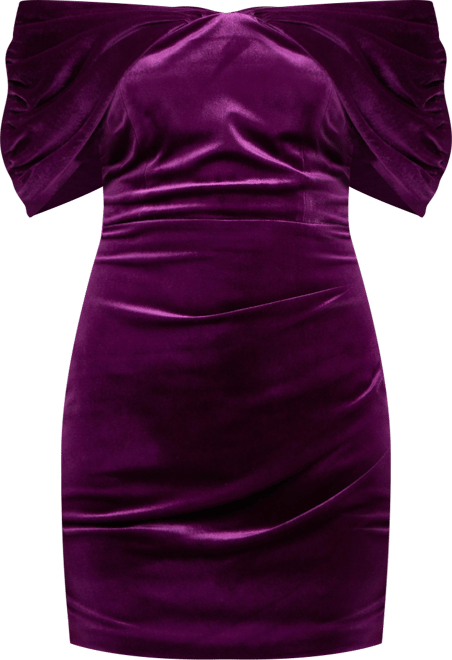 Women's Velvet Mini Dress