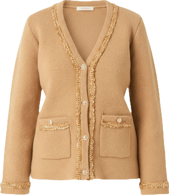 Women's Chain Trim Cardigan