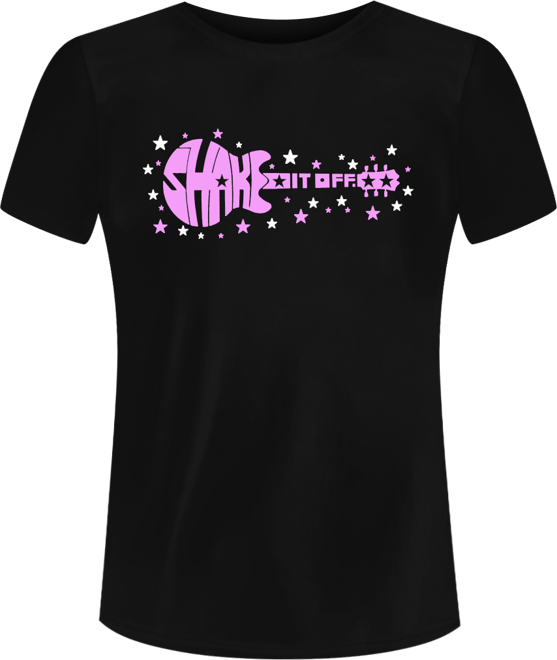 Women's Shake It Off Word Art Short Sleeve T-shirt