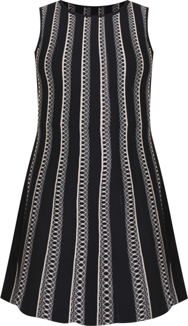 Women's Lurex Knit Mini Dress