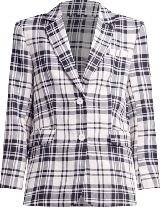 Women's Statement Plaid Blazer