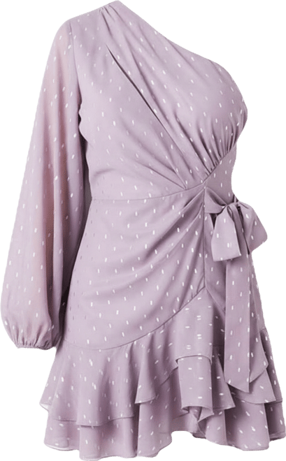 Women's One Shoulder Mini Dress