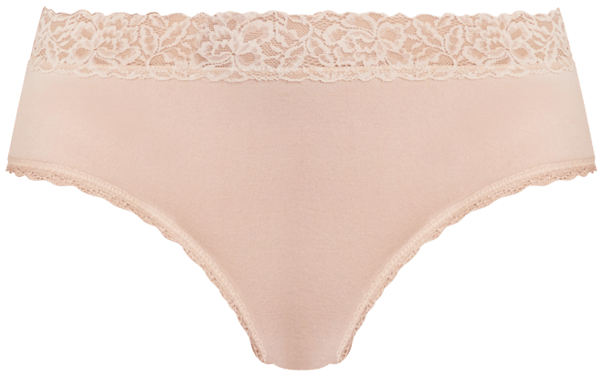 Women's Cotton Blend Lace-Trim Hipster Underwear, Created for Macy's