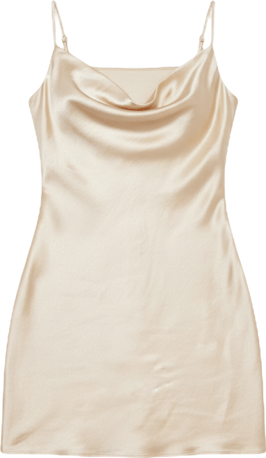 Women's Satin Slip Mini Dress