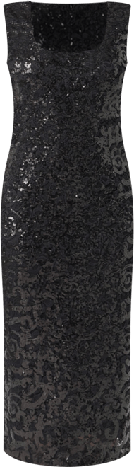 Women's Sequins Crochet Slip Dress