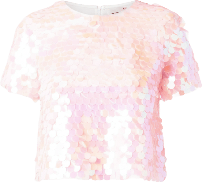 Women's Fisheye Sequins Top