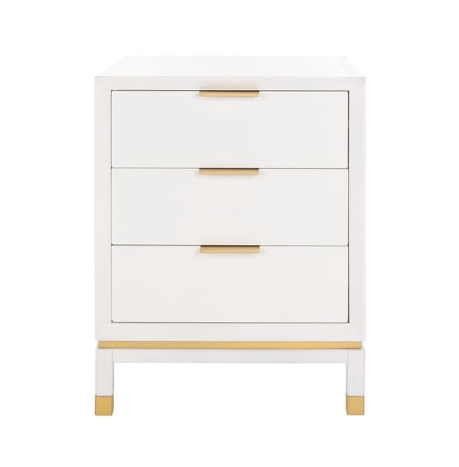 Baskin 3 Drawer Accent Table