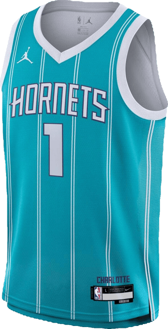 Big Boys  LaMelo Ball Teal Charlotte Hornets Swingman Jersey