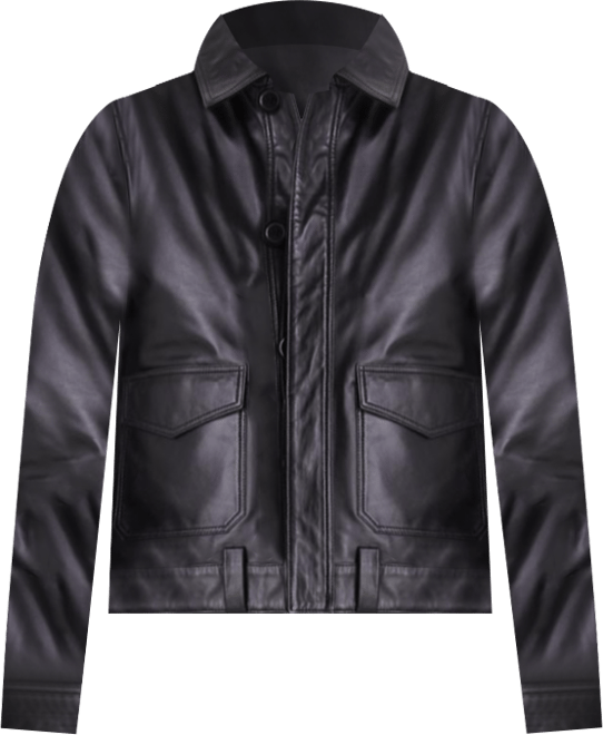 Men's Fashion Jacket, Nappa Black