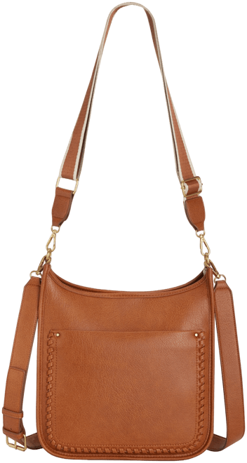 Whipstitch Medium Crossbody, Exclusively at Macy's